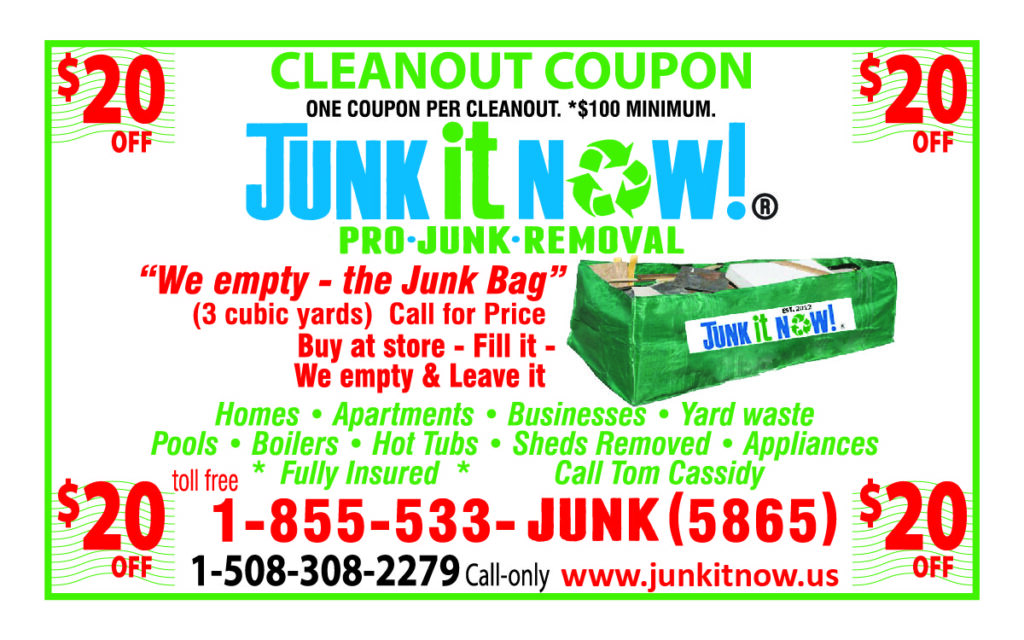 Junk It Now! Discount Coupon